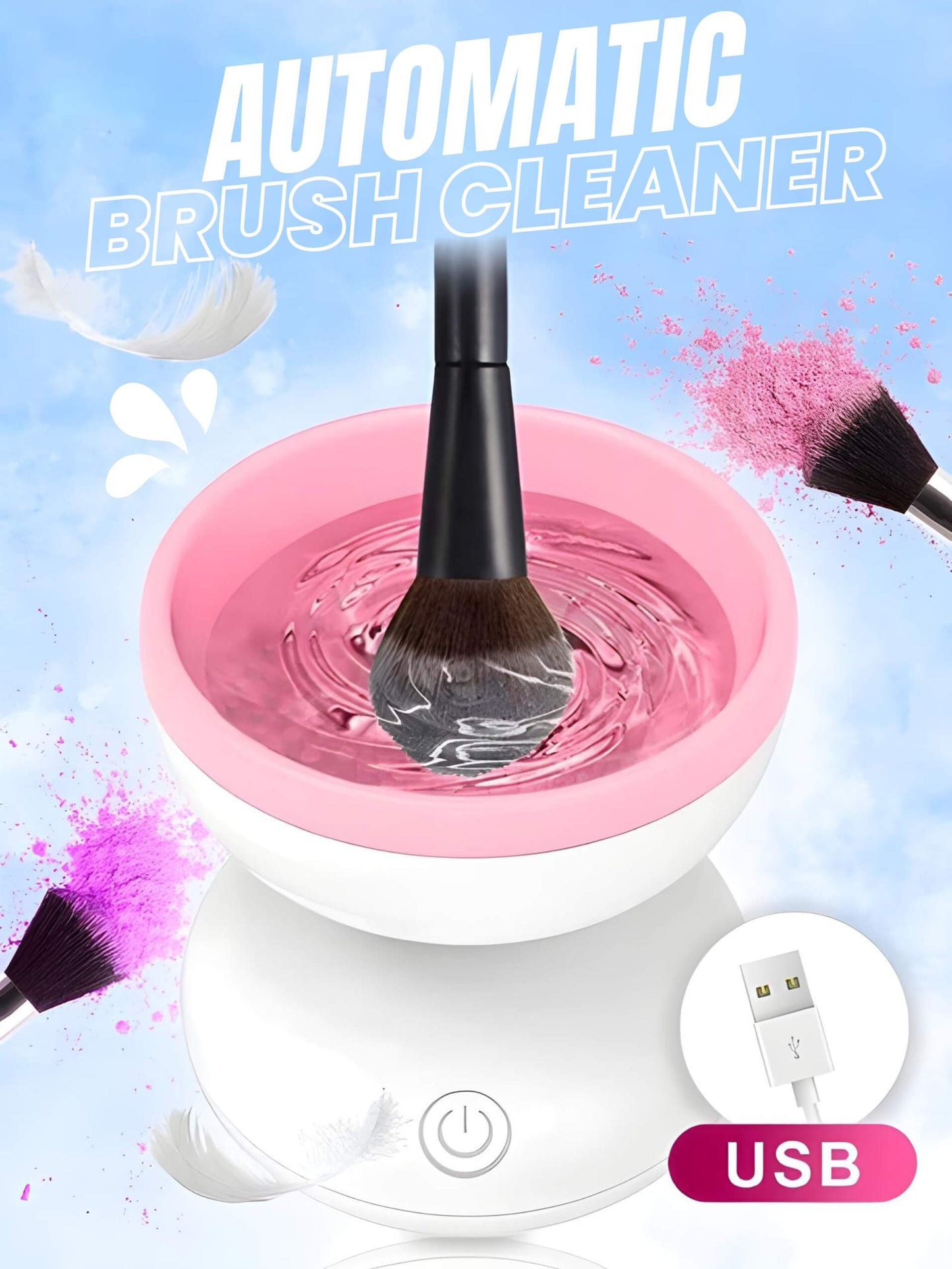 FAST & EASY AUTOMATIC BRUSH CLEANER